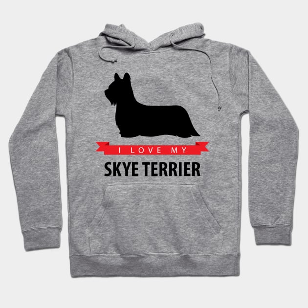 I Love My Skye Terrier Hoodie by millersye